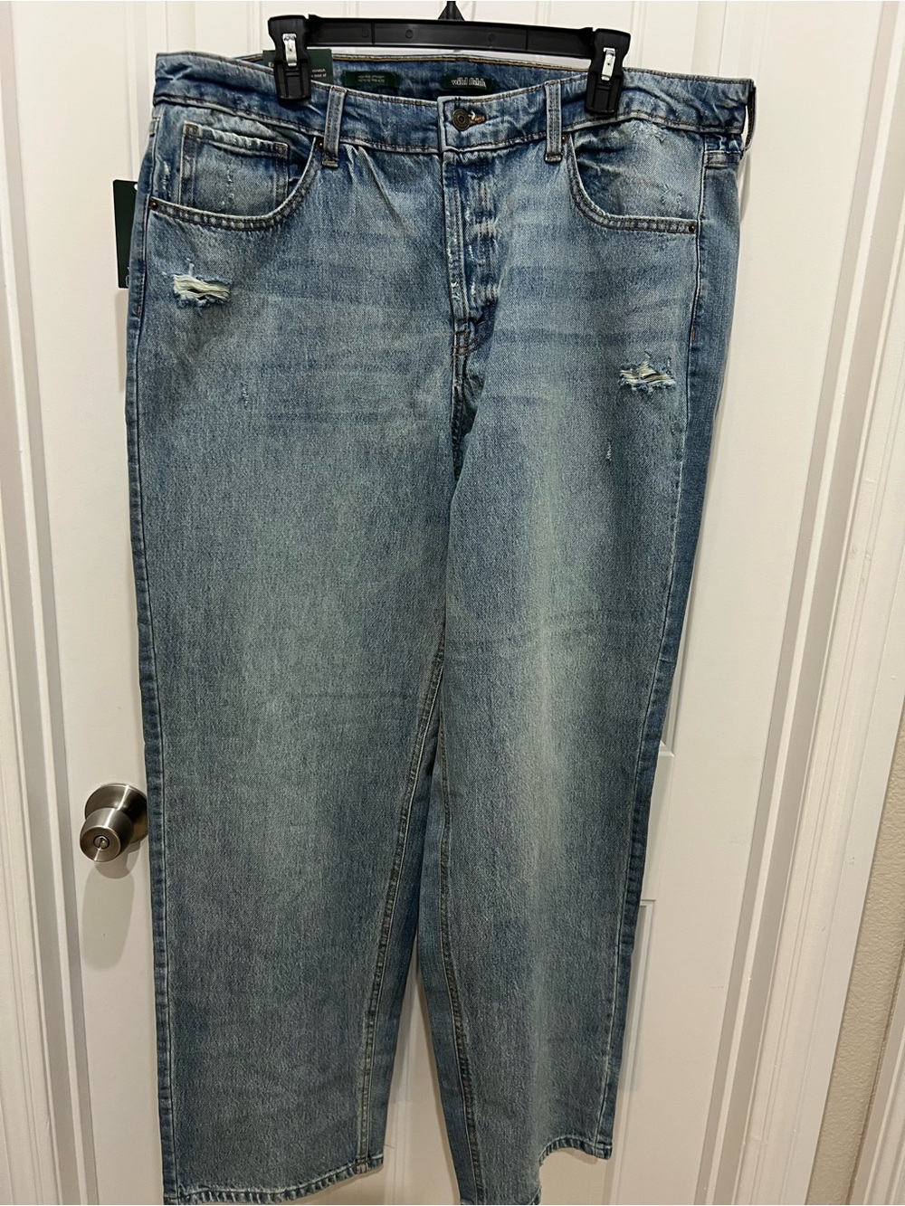 wild fable Light Blue Straight Leg Jeans